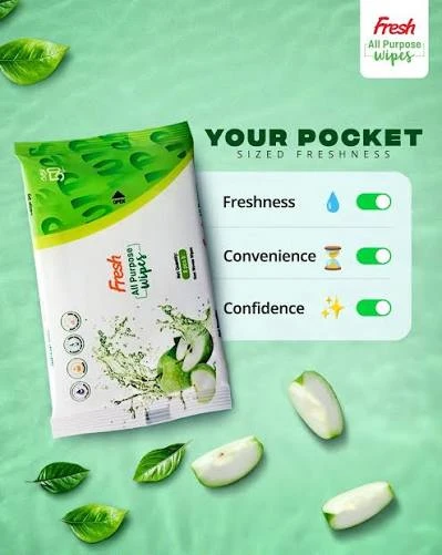 Fresh All Purpose Wipes 8pcs